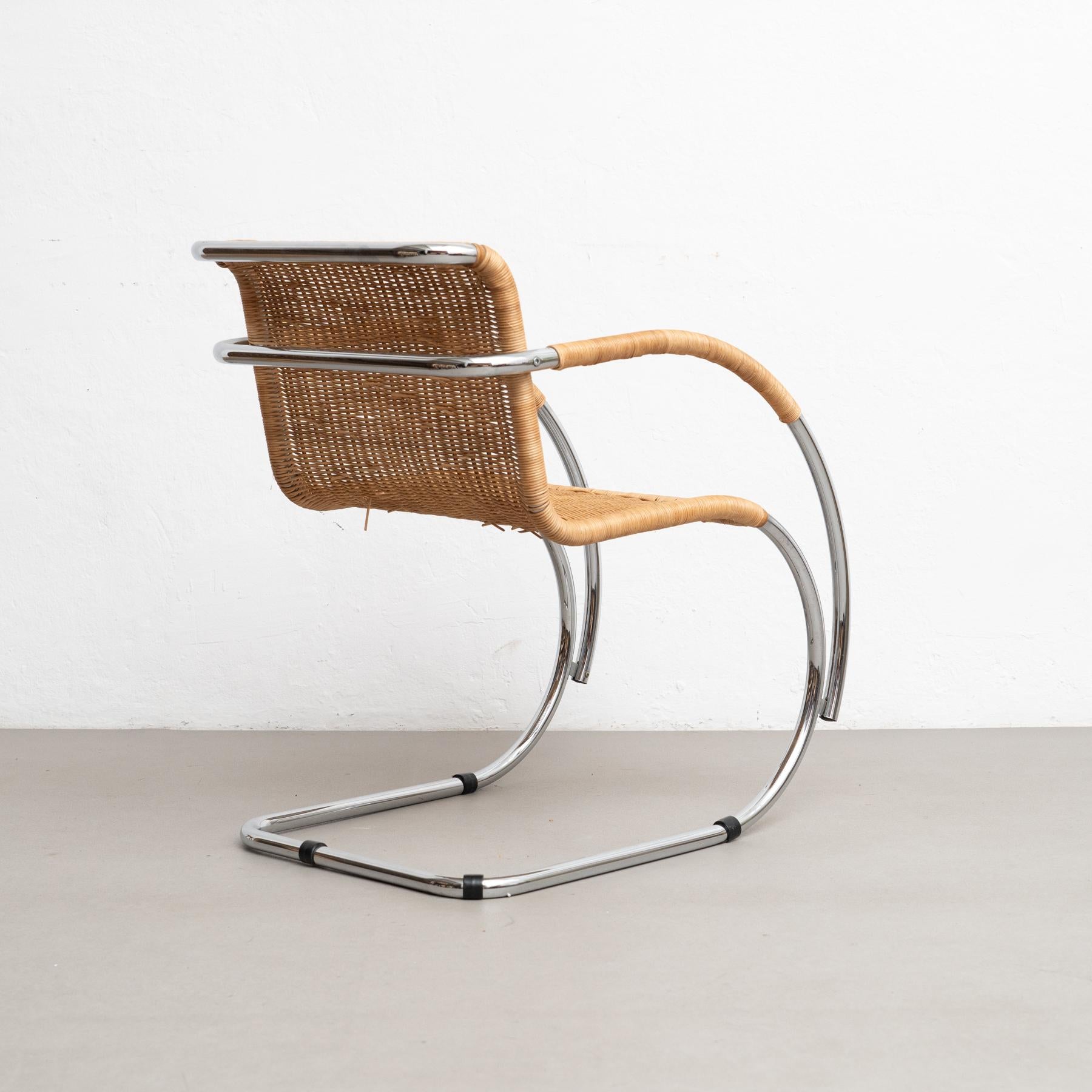 Mies Van Der Rohe Weissenhof MR20 Armchair Bauhaus For Sale 1