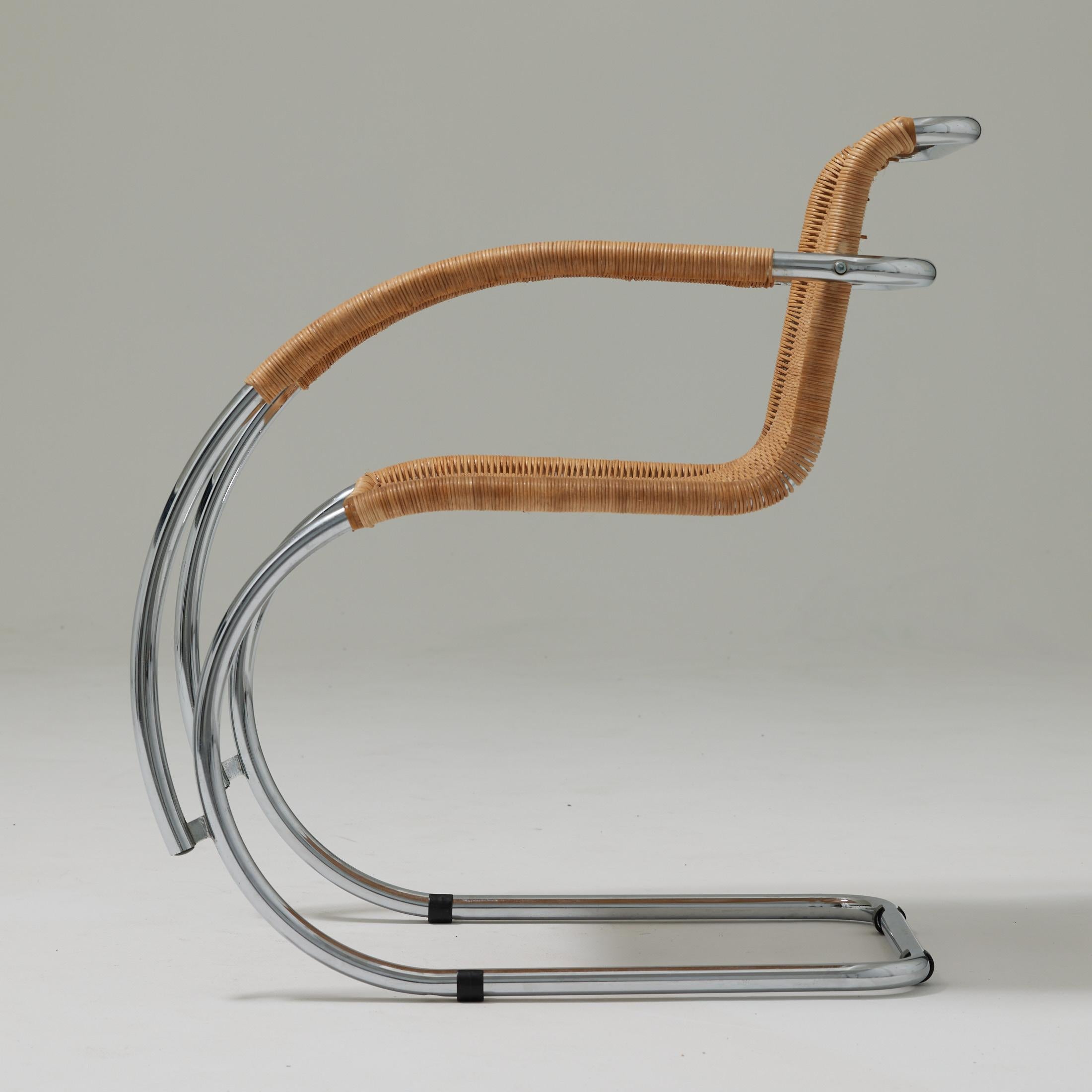 Mies Van Der Rohe Weissenhof MR20 Armchair Bauhaus 1