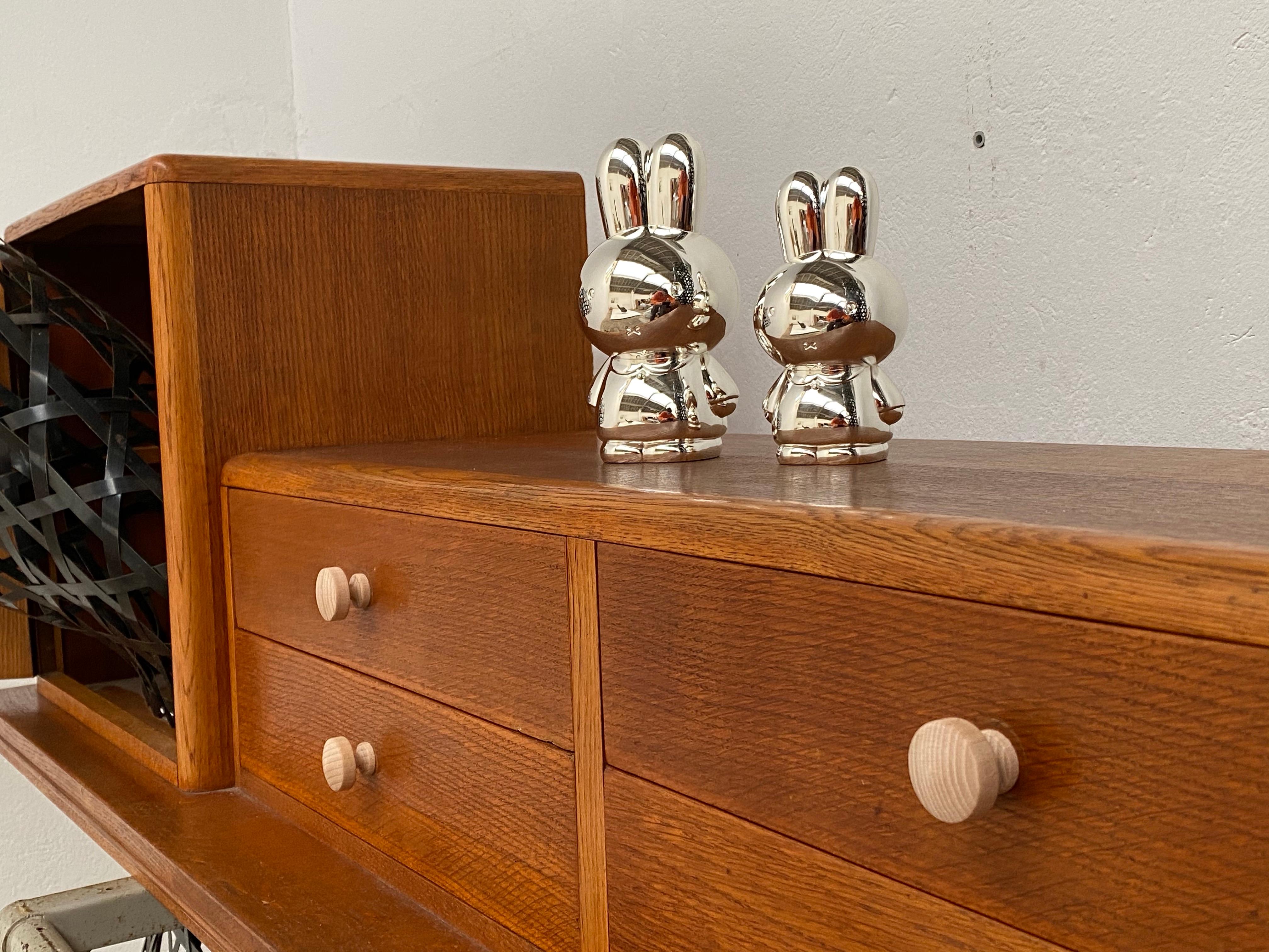 Miffy Silver Plated Money Bank by Dutch Illustrator and Writer Dick Bruna, 1955 7