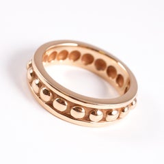Mignon Faget Beaded Ring in 14 Karat Gold