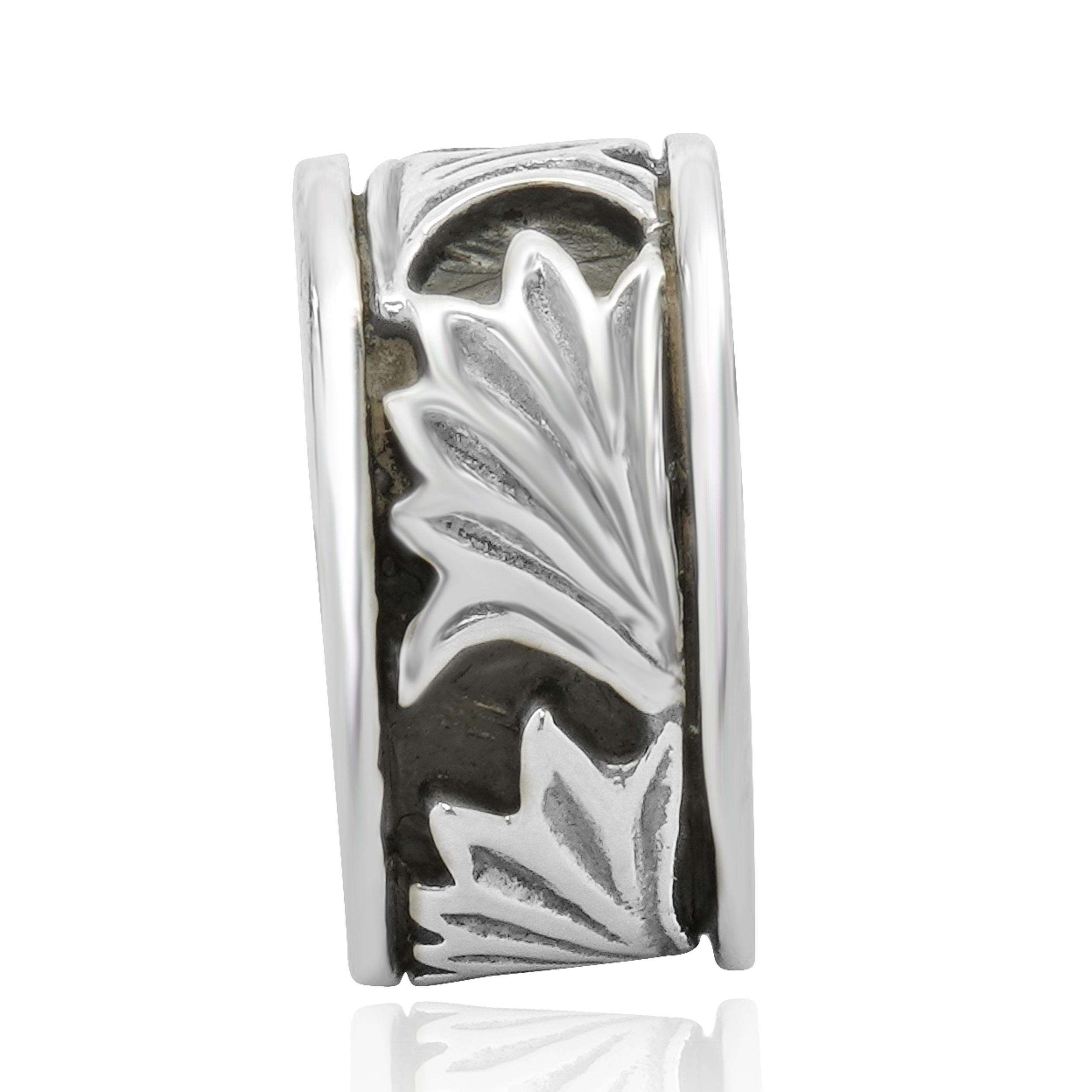 da uomo o donna Anello con acanto in argento sterling di Mignon Faget in vendita