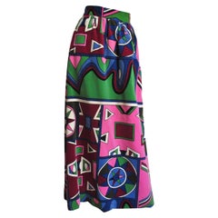 Mignon Velvet Maxi Skirt 1960s
