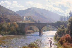 "Contraluz/Backlight" 15" x 21" Oil on Canvas by Miguel Acevedo