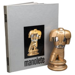 Miguel Berrocal (1933-2006): "Manolete" - Escultura de bronce pulido, 1975-77