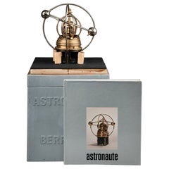 Miguel Berrocal : "Astronaut", bronze puzzle-sculpture - 1979