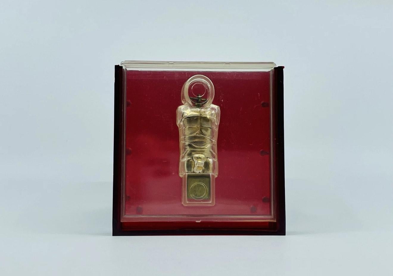 Miguel Berrocal Bronze Micro-David Puzzle Pendant Sculpture By Miguel Berrocal For Sale 8