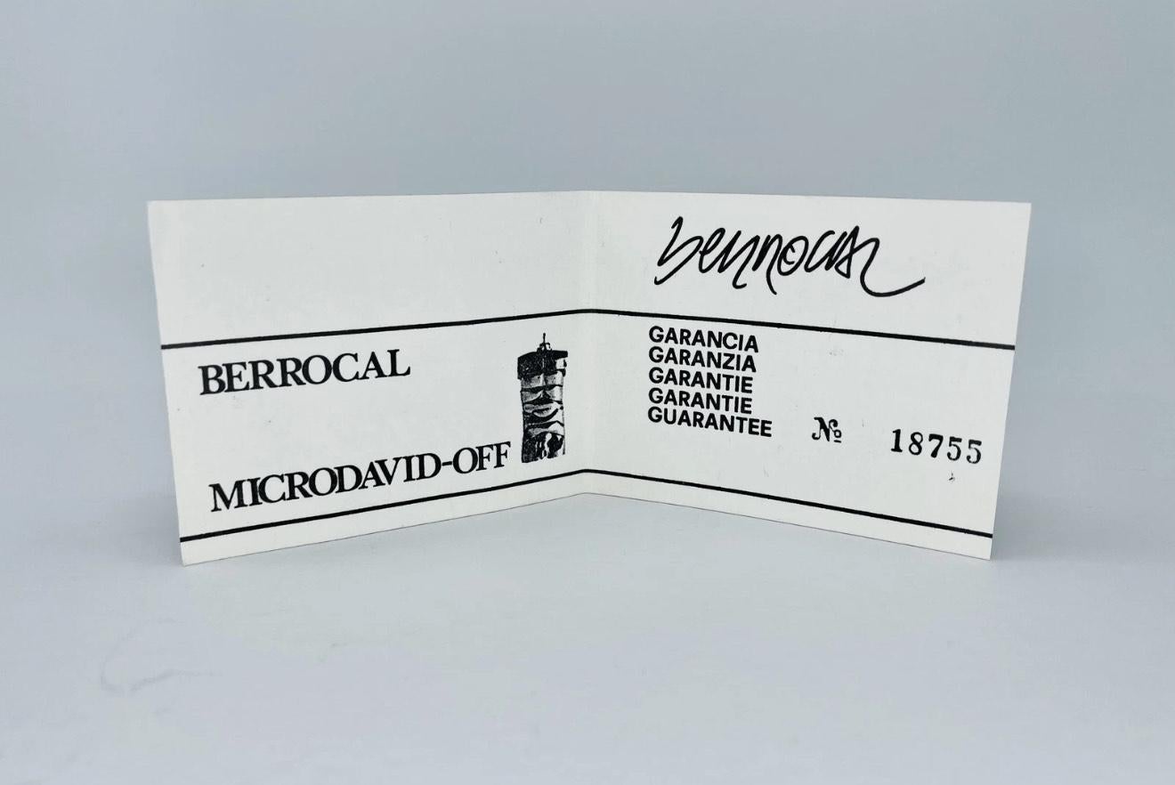 Miguel Berrocal Bronze Micro-David Puzzle Pendant Sculpture By Miguel Berrocal For Sale 10