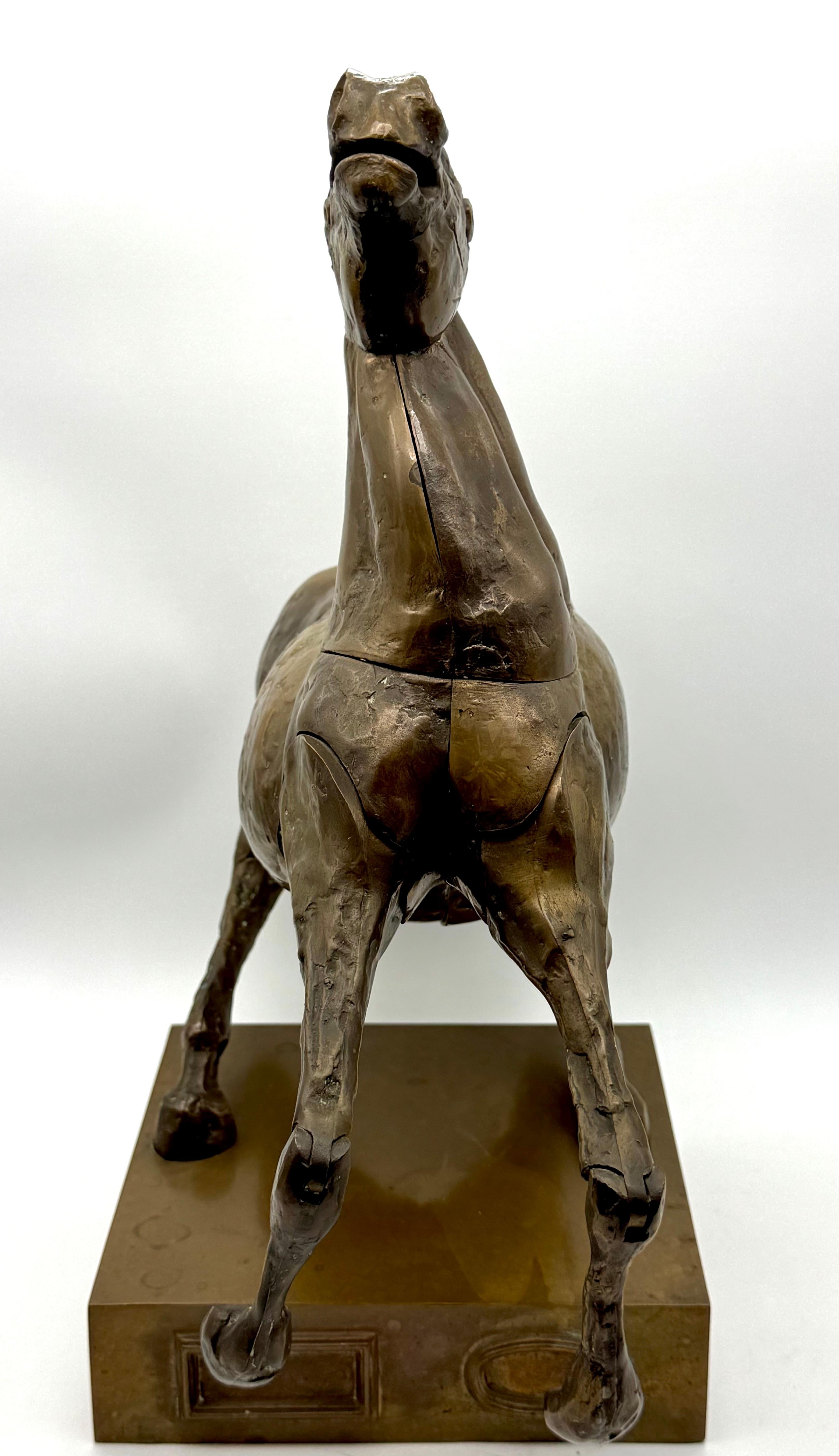 SculptureHorse de Miguel Berrocal & Bruno Cassinari, n° 1434/2000 en vente 1