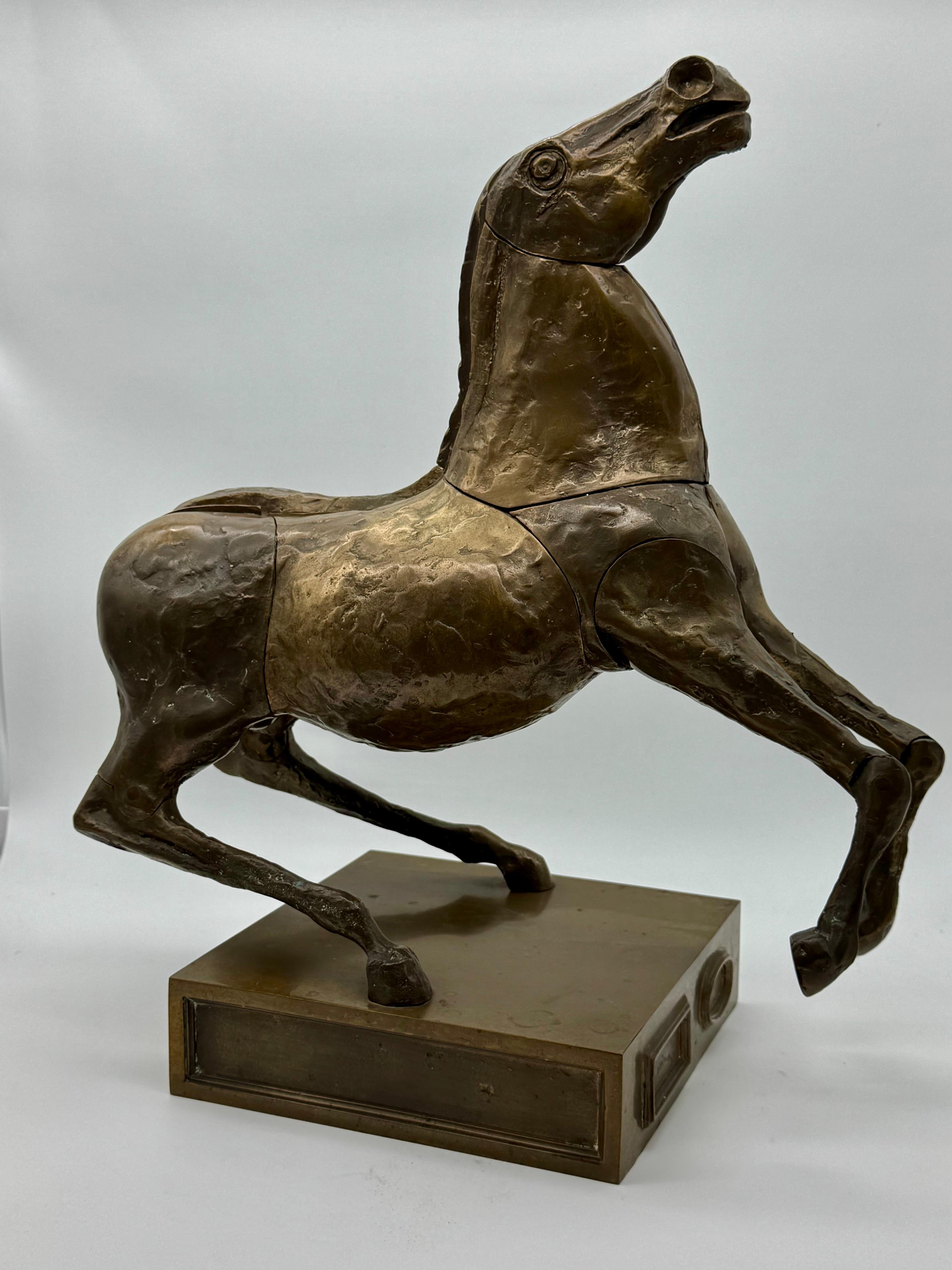 SculptureHorse de Miguel Berrocal & Bruno Cassinari, n° 1434/2000 en vente 2