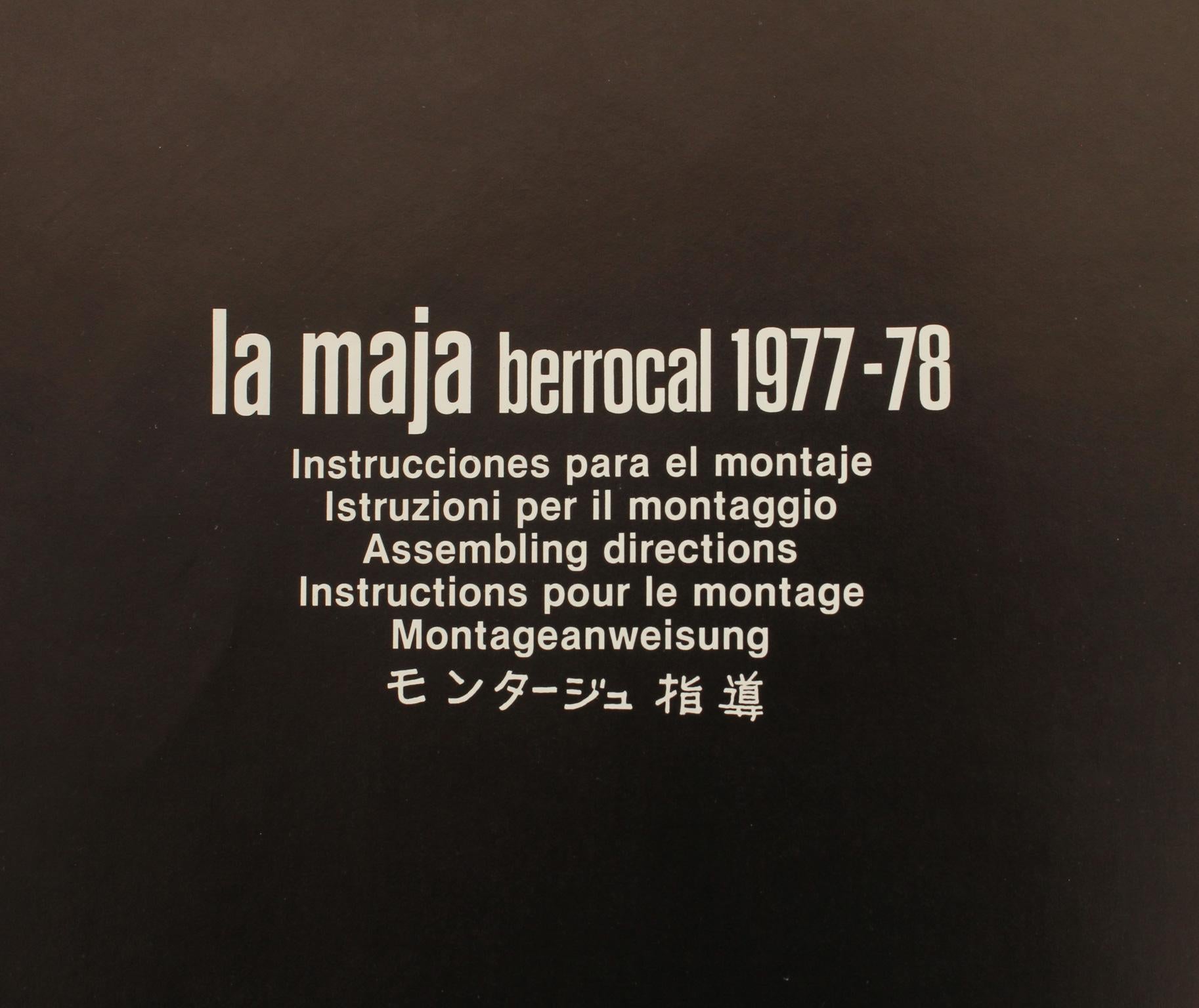 Scultura in bronzo di Miguel Berrocal La Maja, Spagna, 1978 in vendita 4