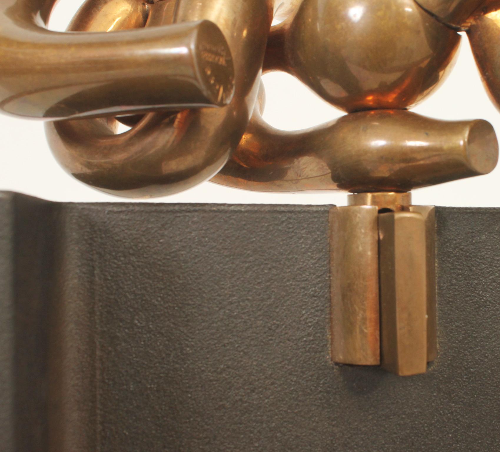 Scultura in bronzo di Miguel Berrocal La Maja, Spagna, 1978 in vendita 6