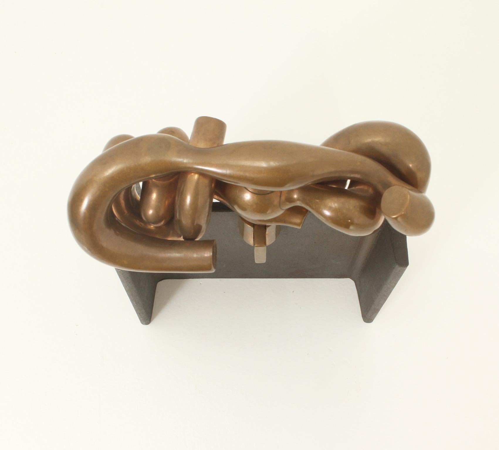 Scultura in bronzo di Miguel Berrocal La Maja, Spagna, 1978 in vendita 7
