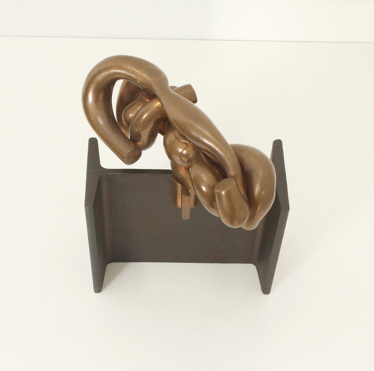Scultura in bronzo di Miguel Berrocal La Maja, Spagna, 1978 in vendita 8
