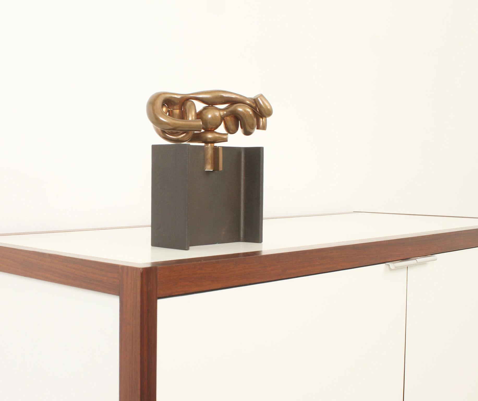Scultura in bronzo di Miguel Berrocal La Maja, Spagna, 1978 in vendita 9