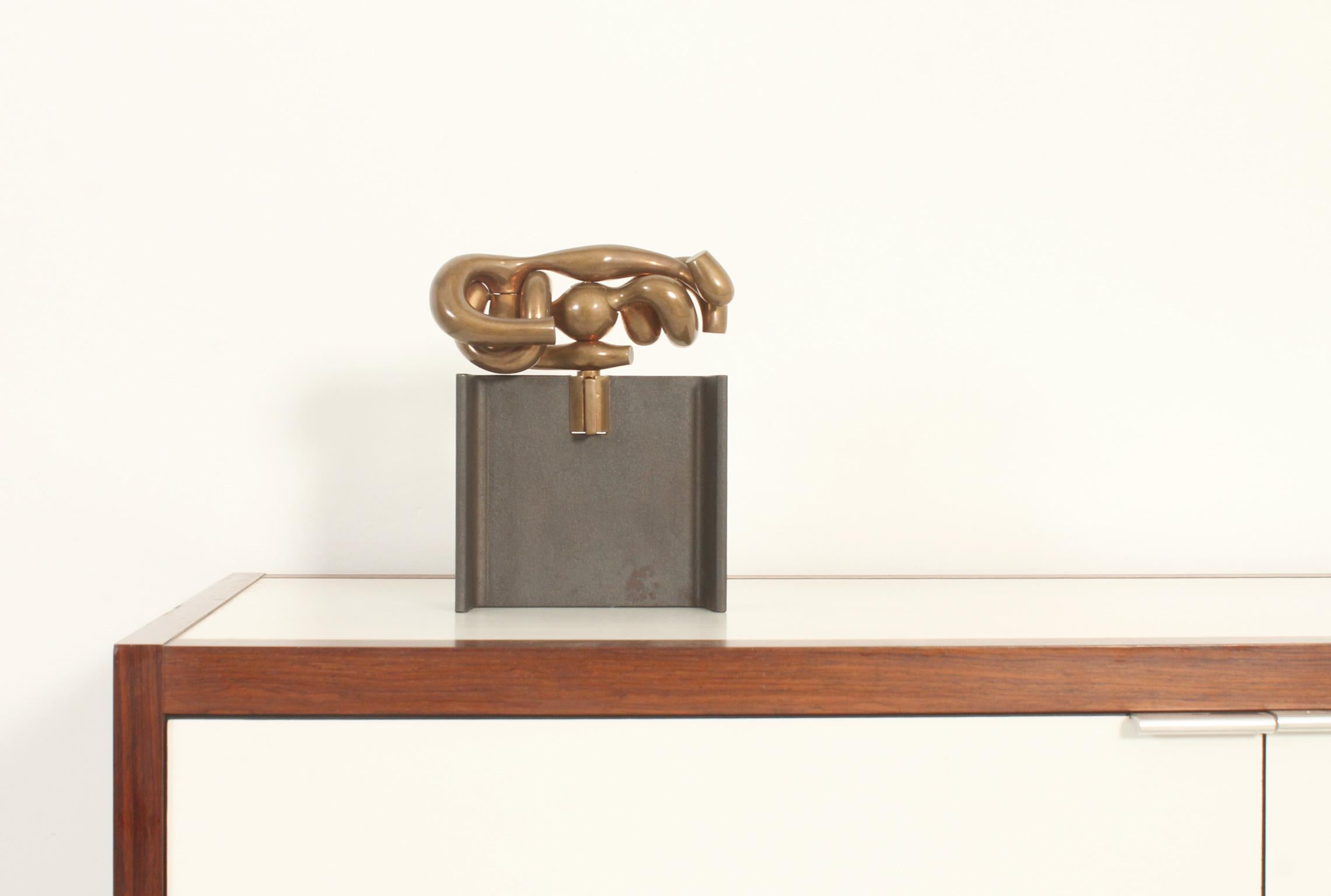 Scultura in bronzo di Miguel Berrocal La Maja, Spagna, 1978 in vendita 12