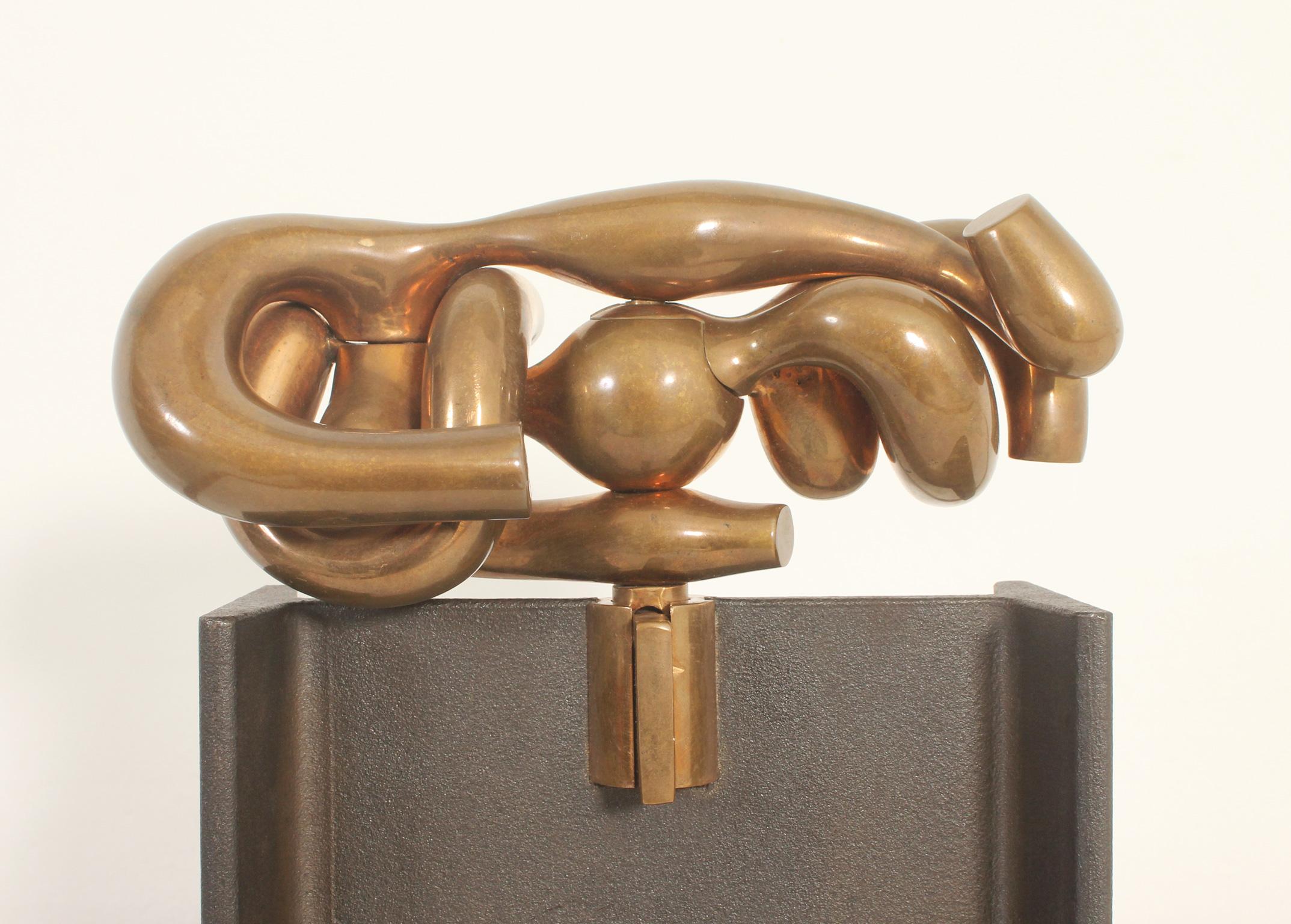 Spagnolo Scultura in bronzo di Miguel Berrocal La Maja, Spagna, 1978 in vendita