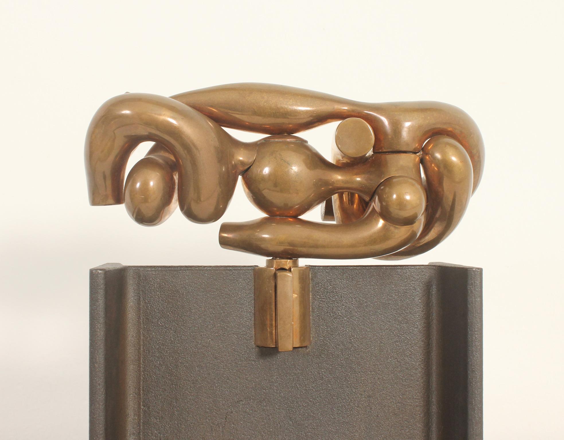Scultura in bronzo di Miguel Berrocal La Maja, Spagna, 1978 In condizioni buone in vendita a Barcelona, ES