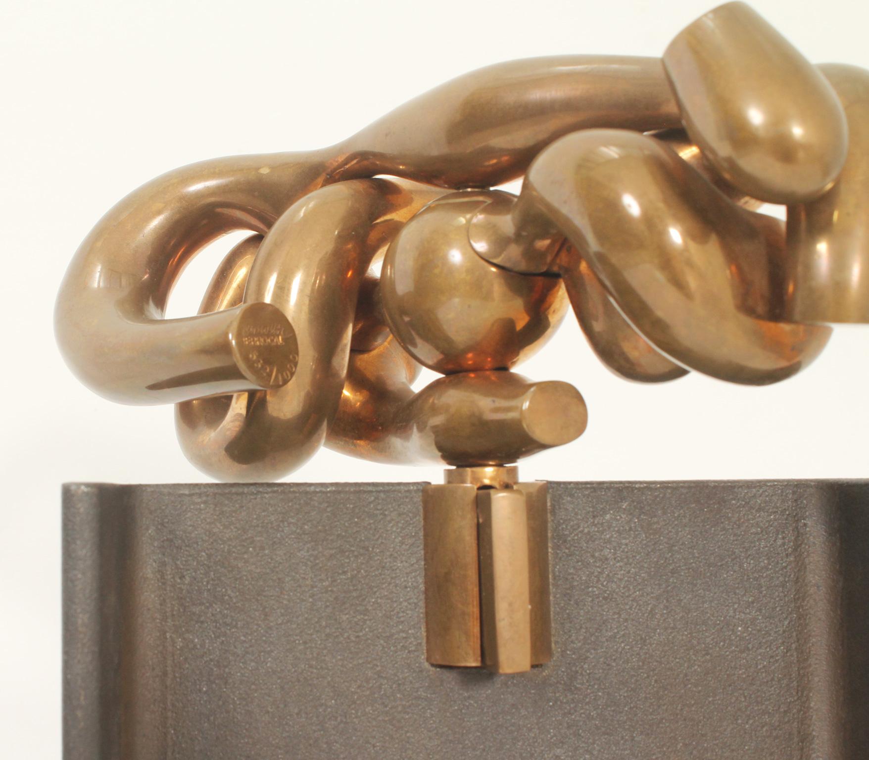 Scultura in bronzo di Miguel Berrocal La Maja, Spagna, 1978 in vendita 1