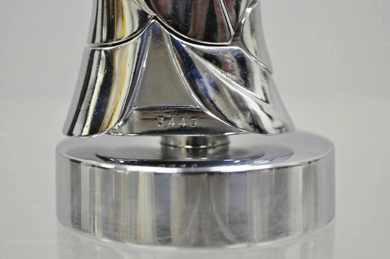 Miguel Berrocal La Mini Cariatide Nickel Plated Puzzle Sculpture w/ Box and Book en vente 2