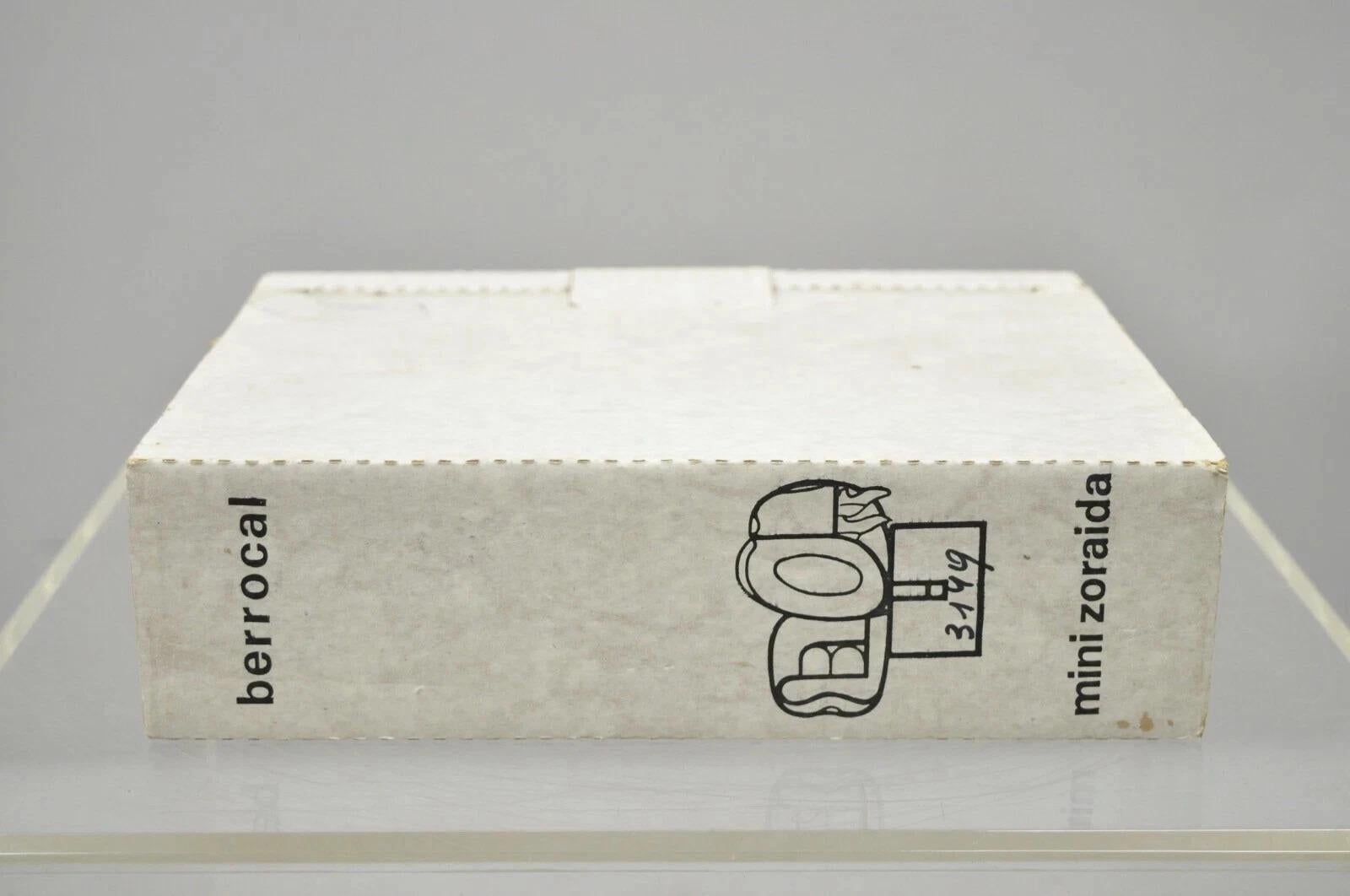 Miguel Berrocal La Mini Zoraida Nickel Plated Puzzle Sculpture Box and Book For Sale 2