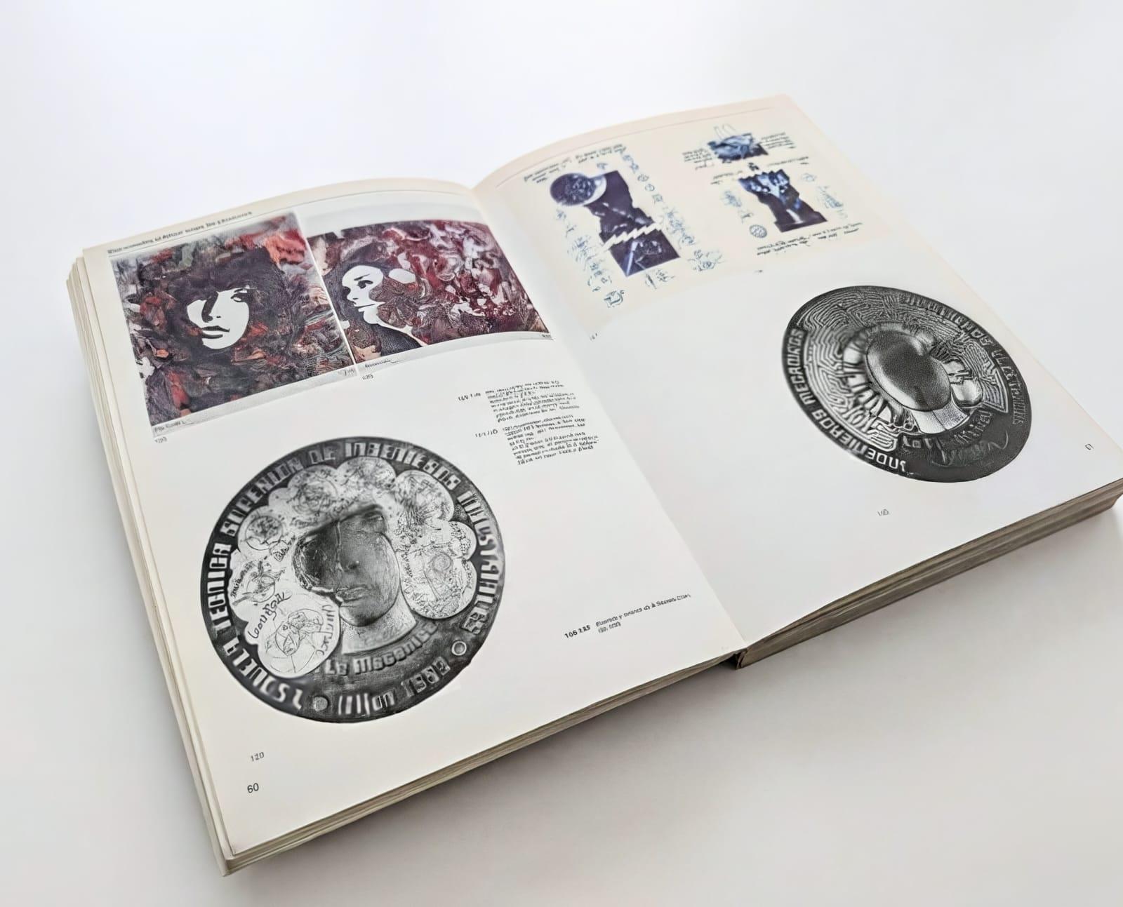 Spagnolo Miguel Berrocal Opus 294 Medaglia di bronzo La Mecánica Electricidad Gijón anni '80 in vendita