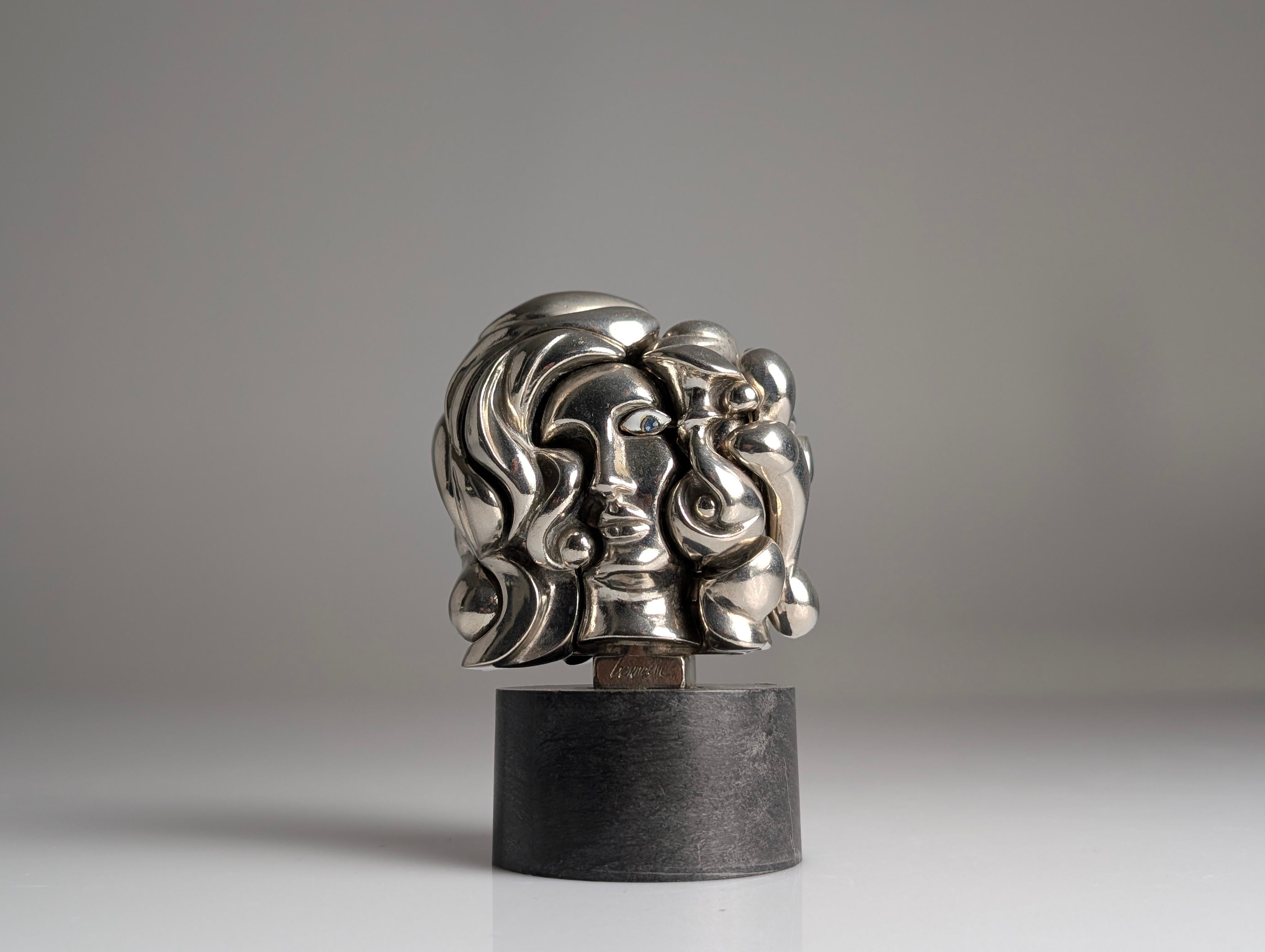 Scultura Jewell Puzzle di Miguel Berrocal, anni '60 in vendita 4