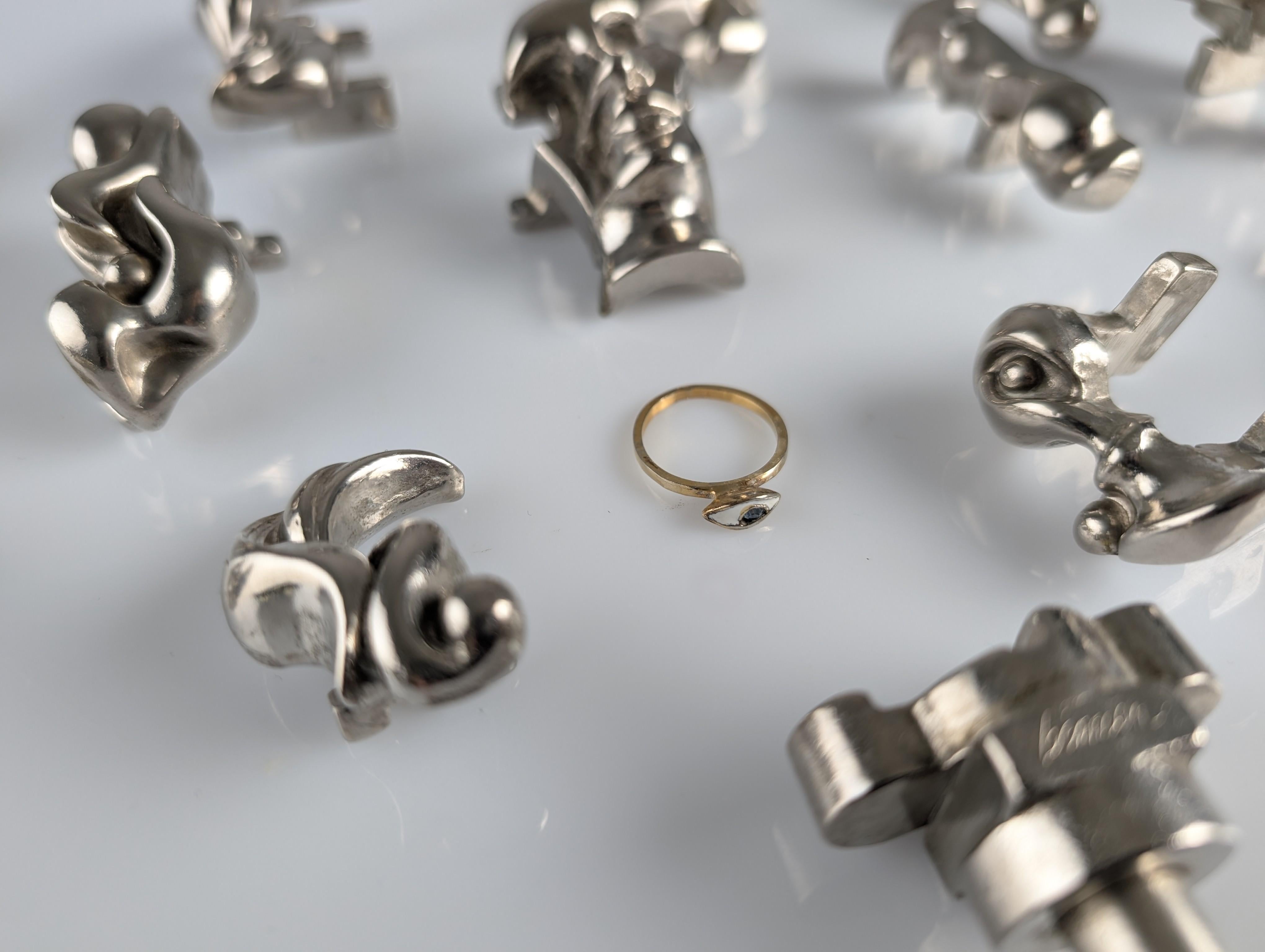 Metà XX secolo Scultura Jewell Puzzle di Miguel Berrocal, anni '60 in vendita