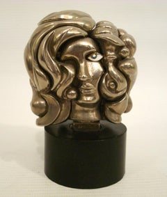 Miguel Berrocal "Portrait de Michelle" Puzzle Sculpture, 1970´s