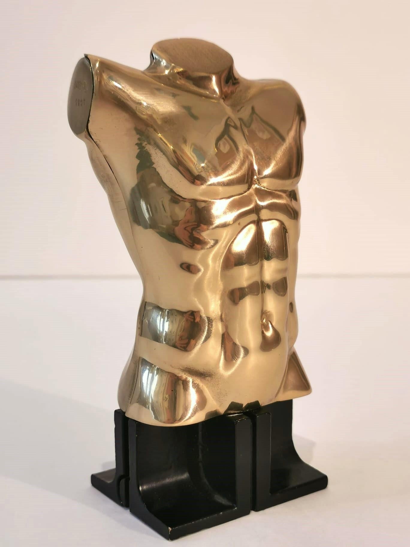 Miguel Berrocal Figurative Sculpture - Epigastric torso 