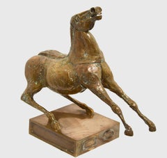 Cheval - Sculpture originale de Miguel Berrocal et Bruno Cassinari - 1973
