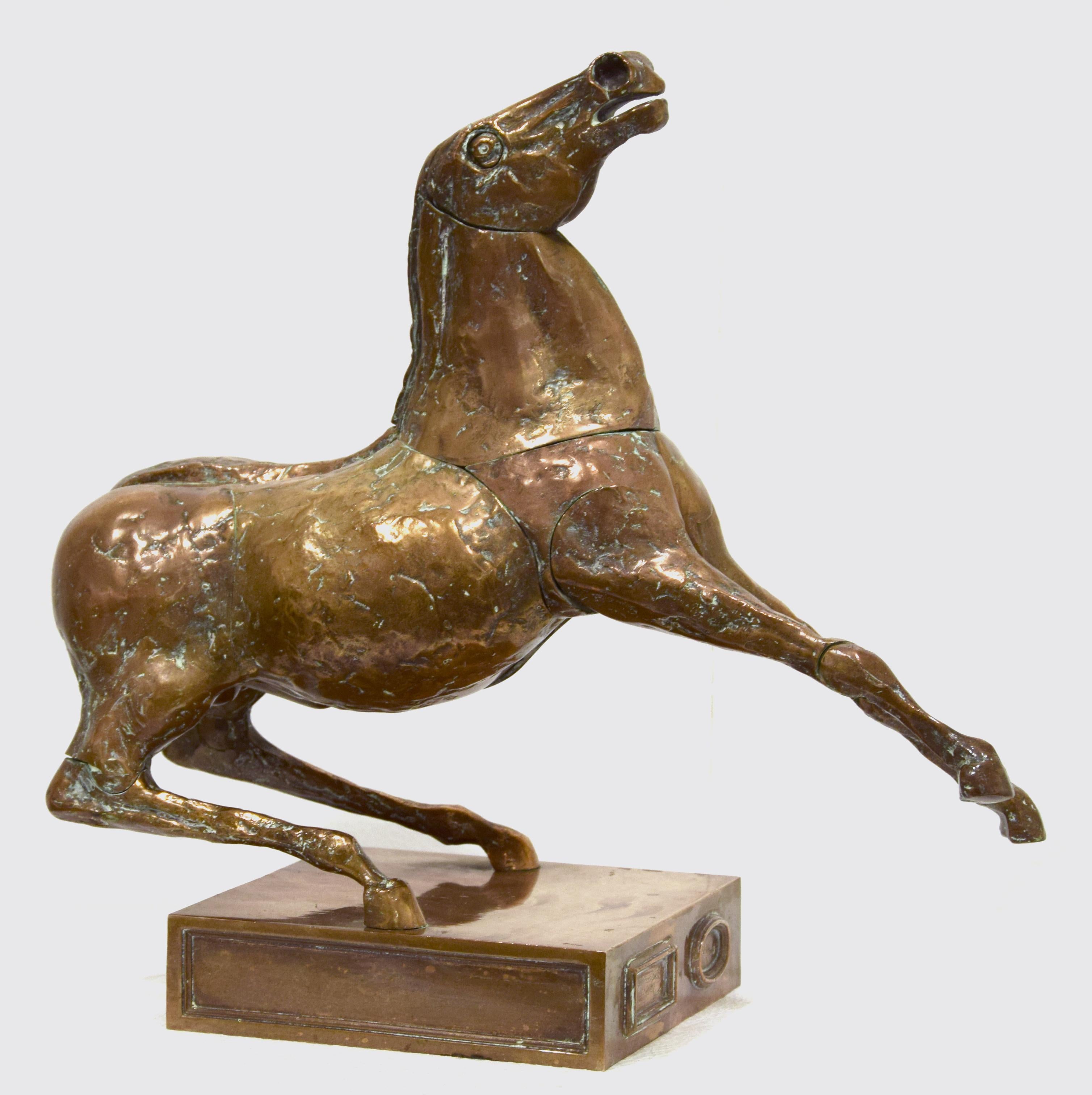 Horse - Original Sculpture by Miguel Berrocal and Bruno Cassinari - 1973 1