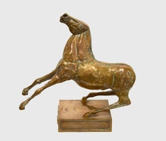 Horse - Original Sculpture by Miguel Berrocal and Bruno Cassinari - 1973