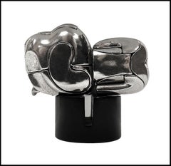 Miguel Berrocal Nickel Puzzle Sculpture Zoraida Signed Paloma Picasso Artwork