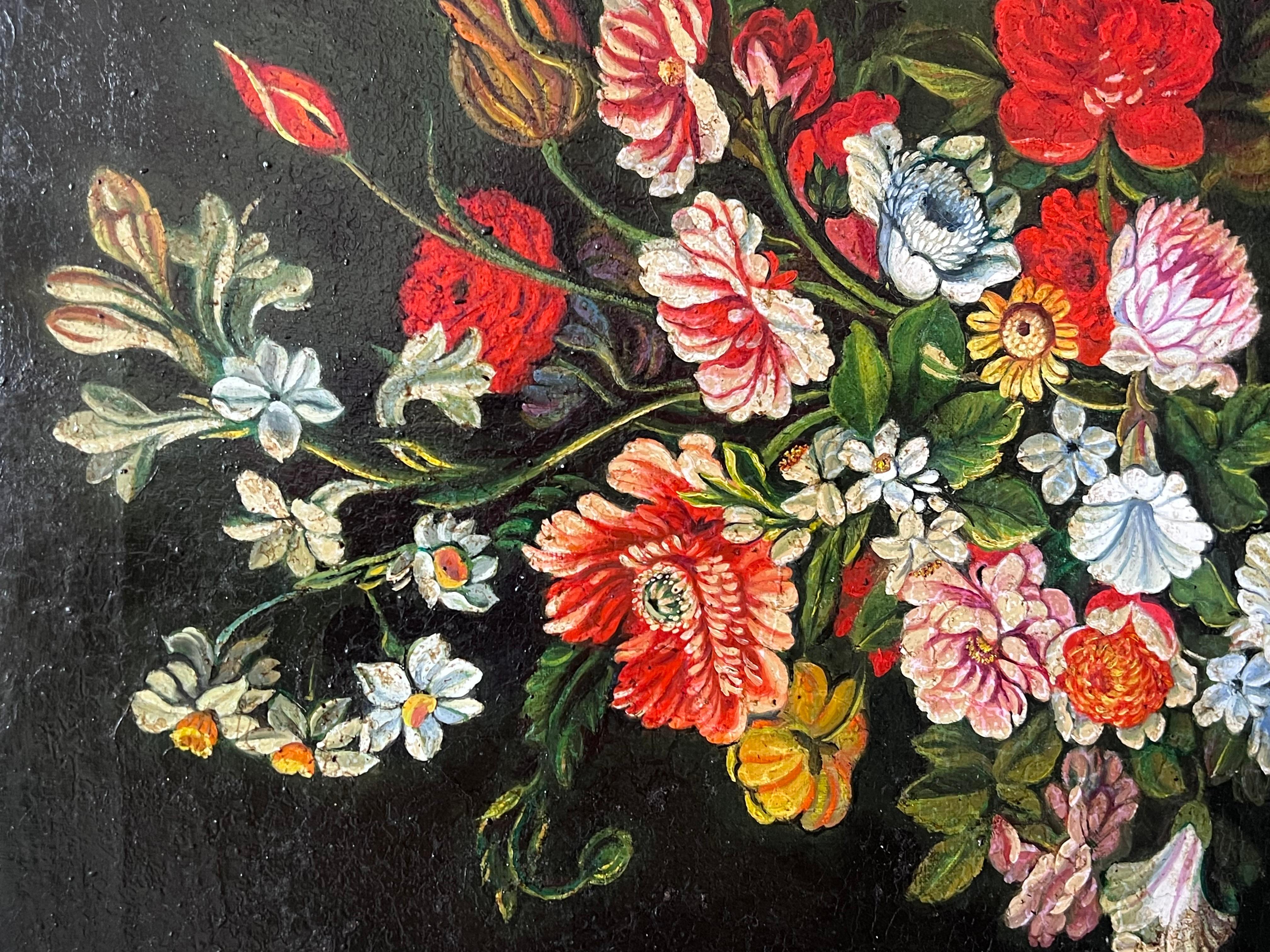 Classical Still Life of Flowers
by the Miguel Canals Studio, Spain
oil on canvas, unframed
canvas: 23.5 x 18 inches
Provenance: Private collection
Condition: very good condition 

For more any more information please do contact us with any questions