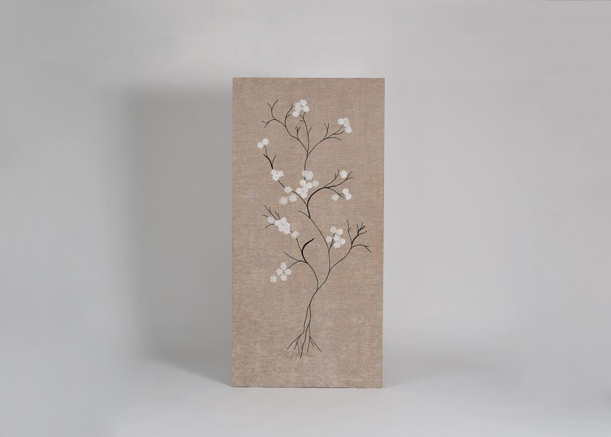 Miguel Cisterna, Panel de tela bordada, Francia, 2016 Francés en venta