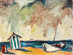 Playa - Óleo sobre tela - 1977