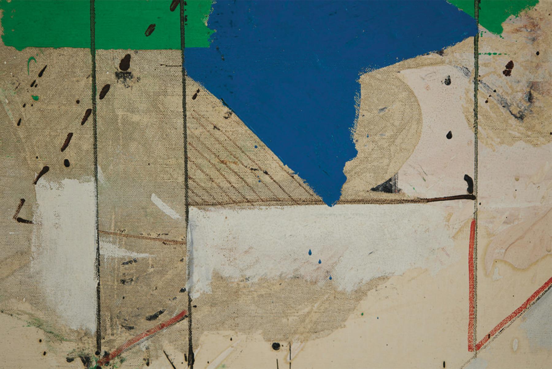 Miguel Condé (mexicano/estadounidense, nacido en 1939)
Sin título, 1968
Óleo sobre lienzo
Firmado y fechado verso
55,25 x 44 pulgadas

Miguel Condé es un pintor figurativo, dibujante y grabador mexicano. Según Radio France, es 