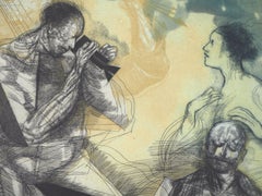 Crime Scene - Original Handsigned Etching - Numbered / 25