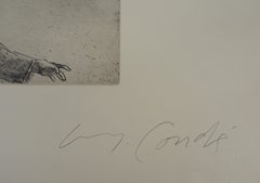 The Balance of Pear - Original handsigned etching, Limited / 100