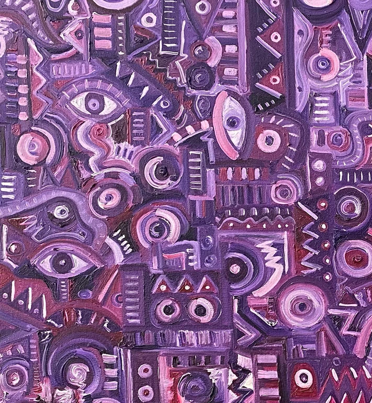 Mixed on canvas
80x110cm
Contemporary Art
Signed and dated

About the artist
Cuauhtemoc´s work is the meeting point of the inevitable and the immovable, mixing senses and invoking the myth of chaos and pleasure. His work lacks norms, carving faces