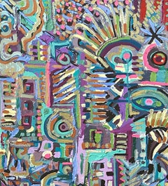 Rupestre, Contemporary Art, Abstract Painting, 21st Century