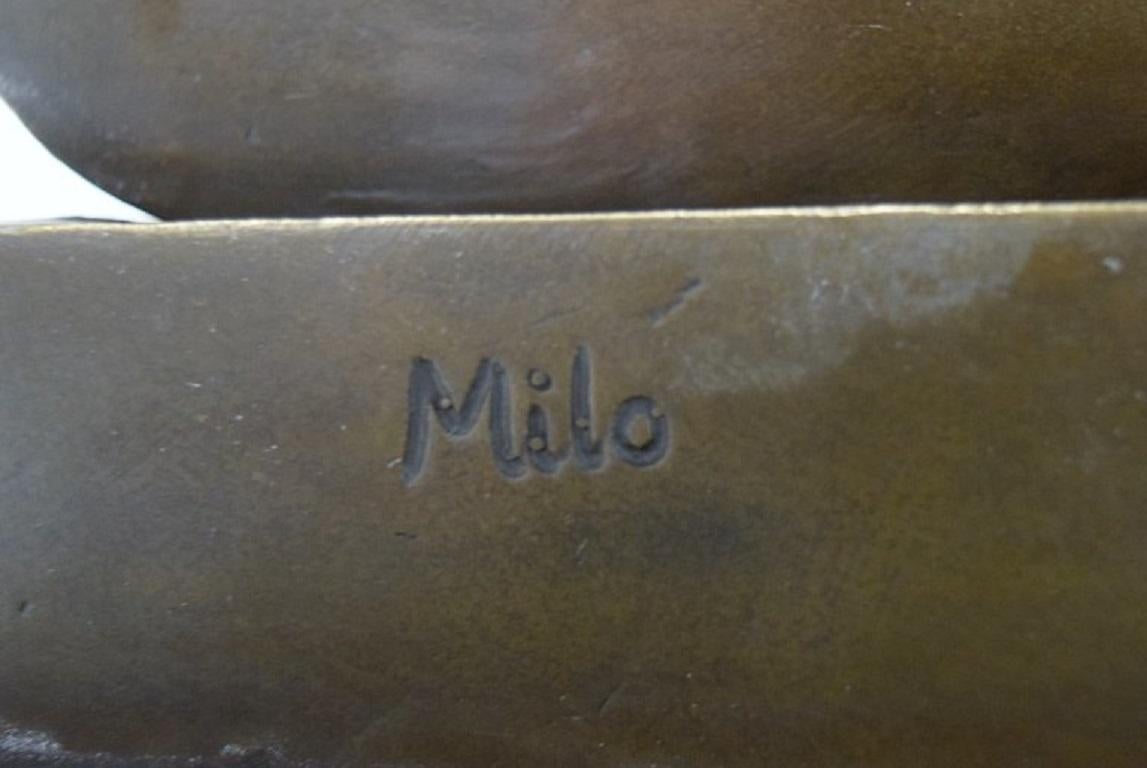 Miguel Fernando Lopez 'Milo', Portuguese Sculptor, Colossal Bronze Sculpture 2