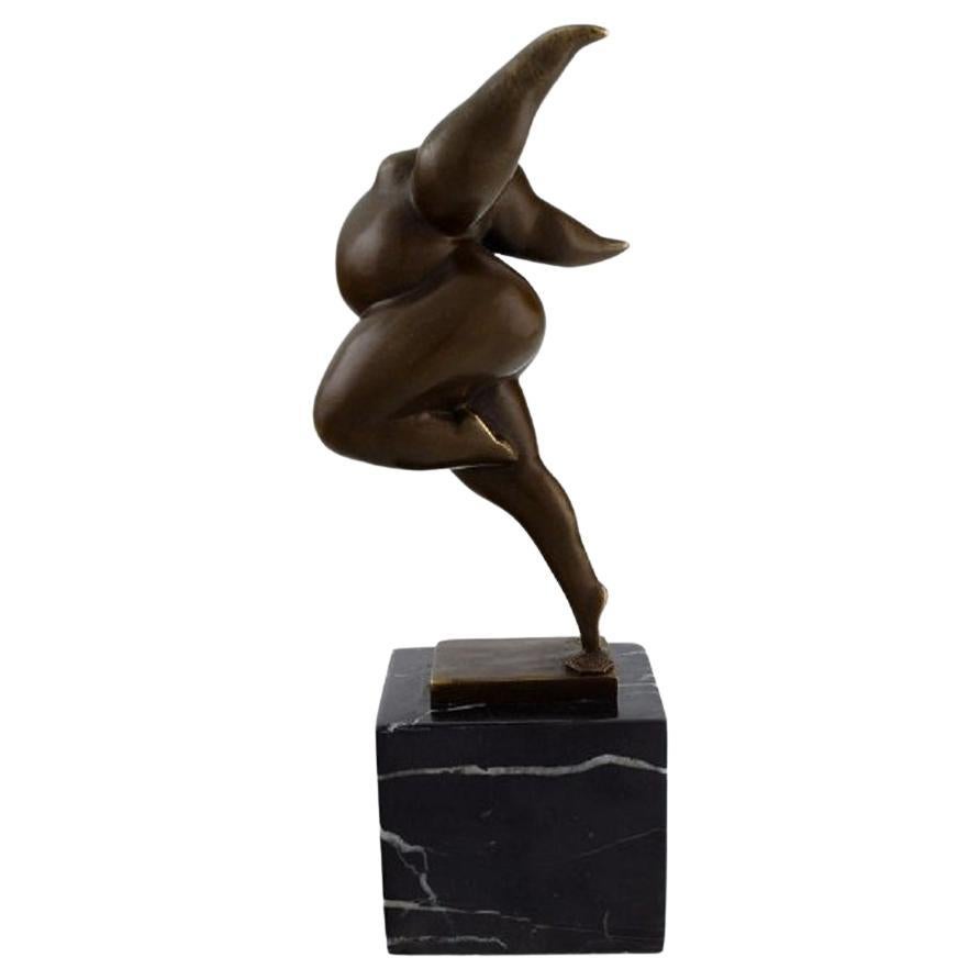 Miguel Fernando Lopez 'Milo', Portuguese Sculptor, Sculpture of Nude Woman