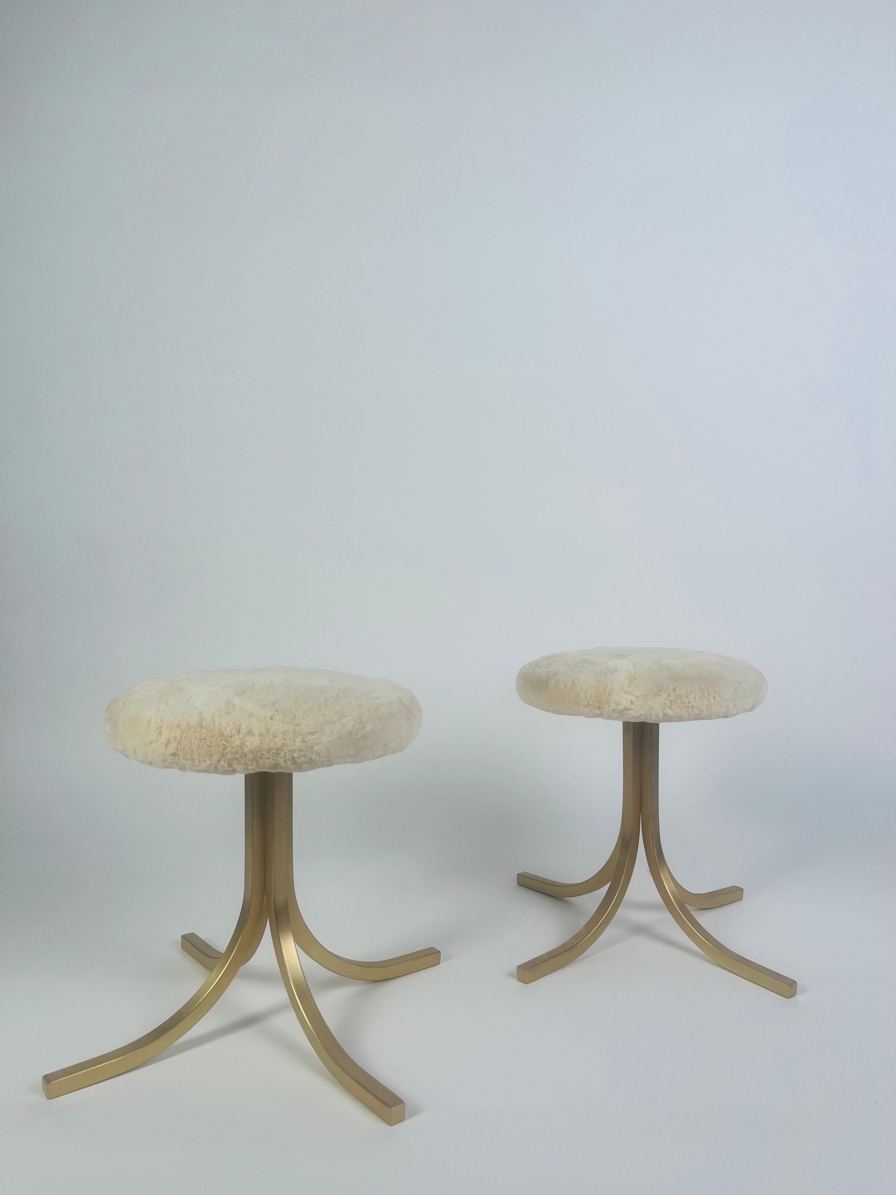 Miguel Fisac Stool In Excellent Condition For Sale In Barcelona, ES