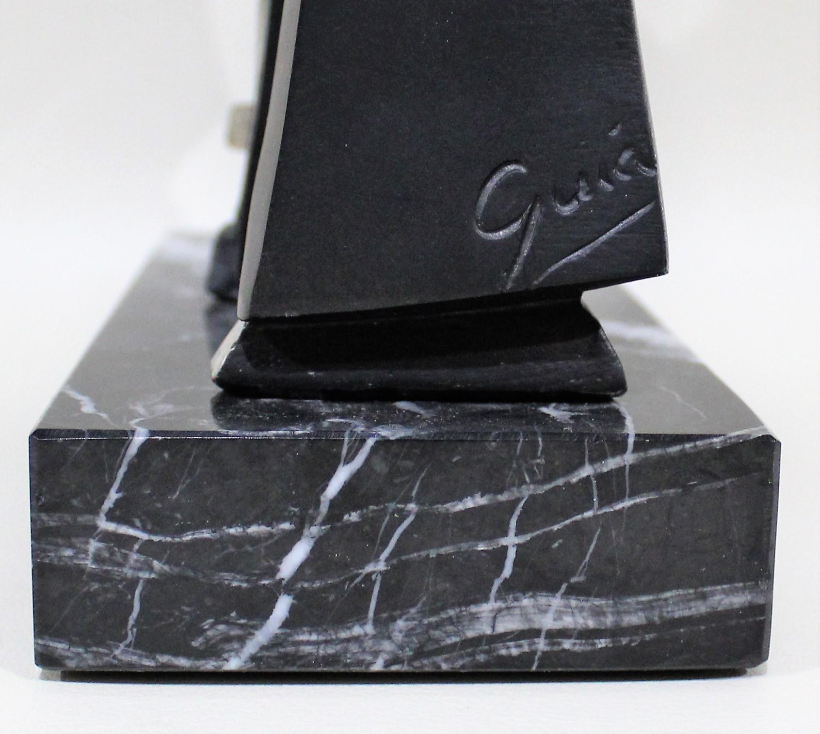 Miguel Guia Escultura de tres músicos cubistas Español