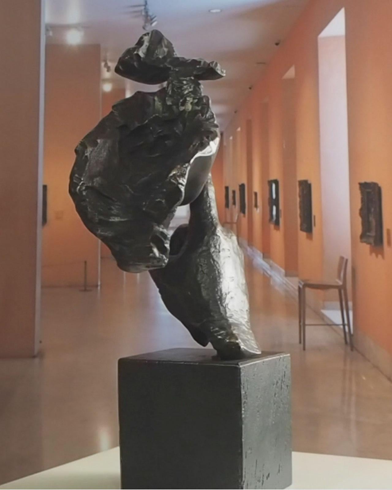 Calm und Silber Miguel Gua Realismus Bronze-Skulptur 12