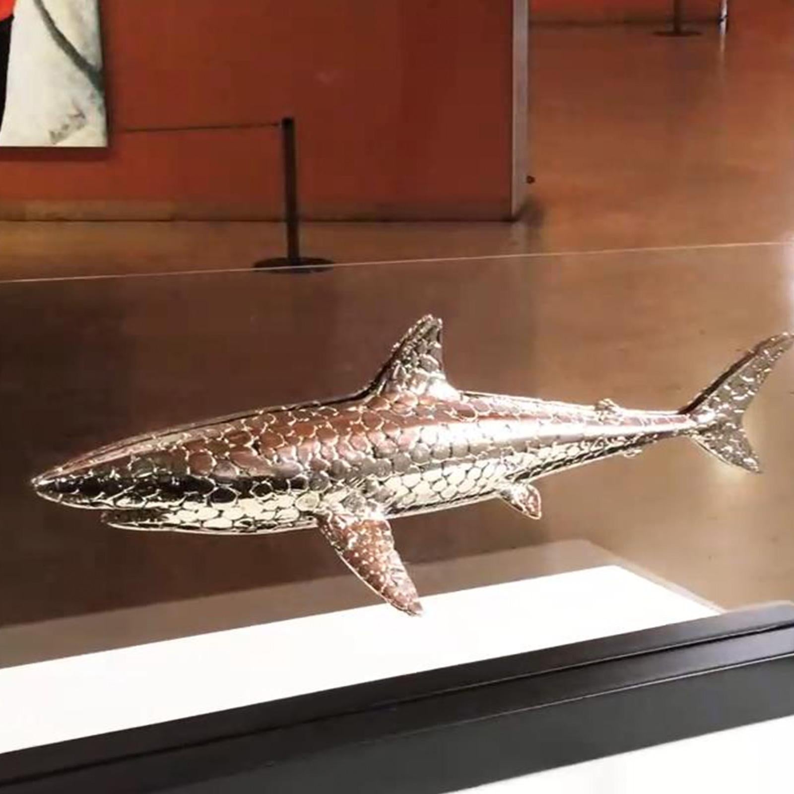Deep evolution - Miguel Guía Pop Art Nickel layer Sculpture For Sale 10