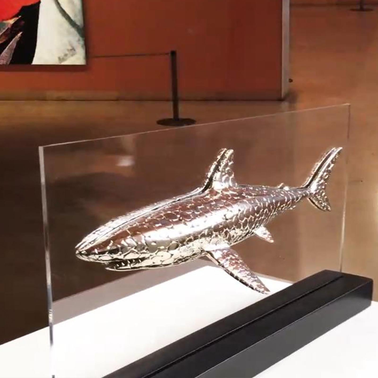 Deep evolution - Miguel Guía Pop Art Nickel layer Sculpture For Sale 12