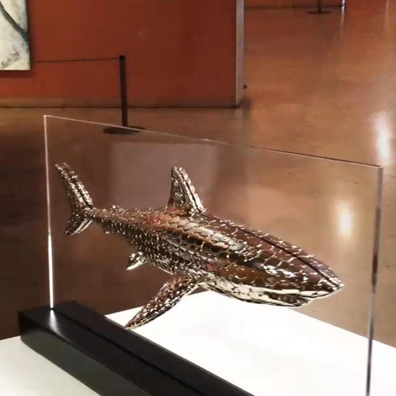 Deep evolution - Miguel Guía Pop Art Nickel layer Sculpture For Sale 16