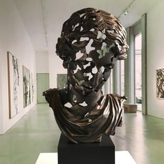 Essence classic Elena Bronze - Miguel Guía Expressionist Bronze layer Sculpture